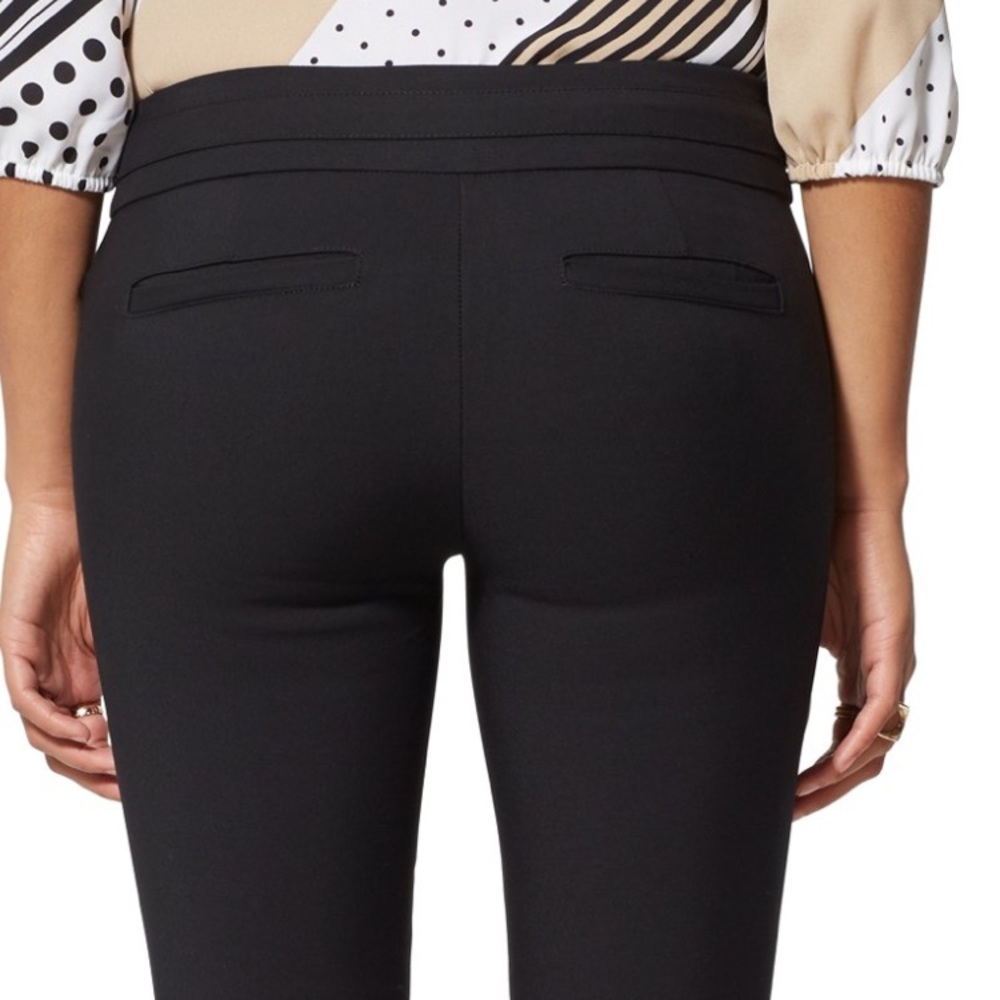 NWT black NY&C SIZE 8 topstitched ankle pant